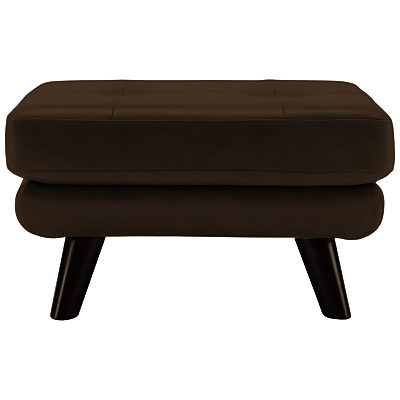 G Plan Vintage The Fifty Three Leather Footstool Capri Taupe G Plan Vintage The Fifty Three Leather Footstool Capri Taupe